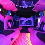 Hummer Stretchlimousine pink