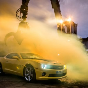 Chevy Camaro Bumblebee Transformers