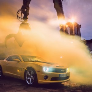 Chevy Camaro Bumblebee Transformers